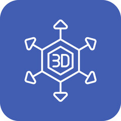 3D Modeling Icon
