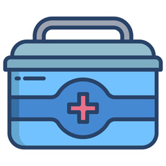 Obraz premium first aid kit icon