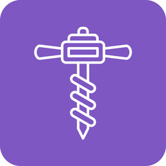 Drain Auger Icon