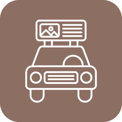 Car Display Icon