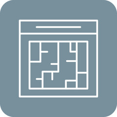 Evacuation Plan Icon