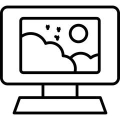 Monitor Icon