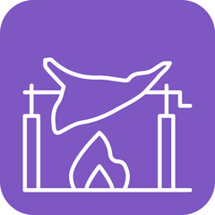 Roasted Meat Icon