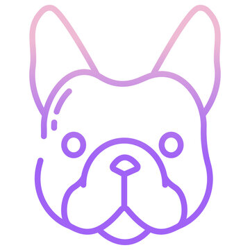 French Bulldog Icon