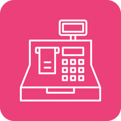 Cashier Machine Icon