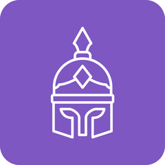 Obraz premium Roman Helmet Icon