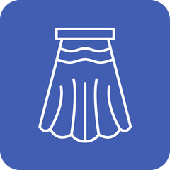 Long Skirt Icon