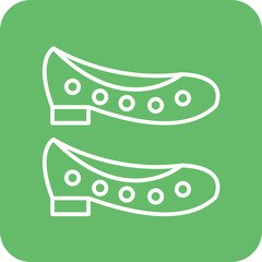 Flat Shoes Icon