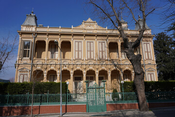 Fototapeta premium Old building in Buyuk Ada, Istanbul, Turkiye