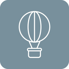 Obraz premium Air Balloon Icon