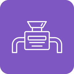 Fototapeta premium Crusher Icon