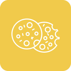 Fototapeta premium Cookies Icon