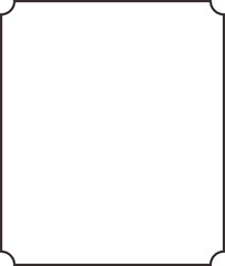 black frame for text, png, transparent