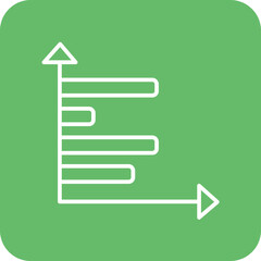 Horizontal Bar Chart Icon