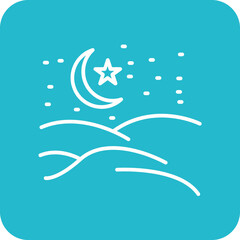 Desert Night Icon