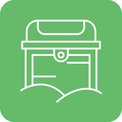 Desert Treasure Chest Icon