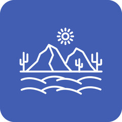 Desert Rocks Icon