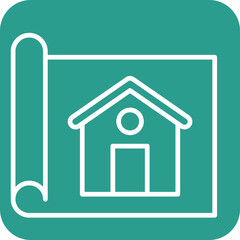 House Blueprint Icon