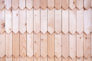 Abstract geometric wooden background. Light natural wood with natural pattern. Board, lumber.