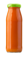 Juice bottle isolated