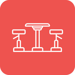 Bar Stool Icon