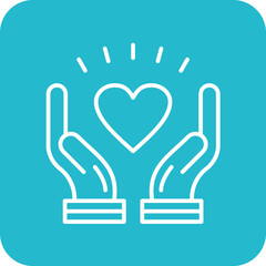 Obraz premium Respect Icon