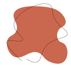 Abstract Shapes Line