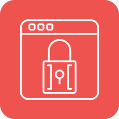 Website Locked Icon