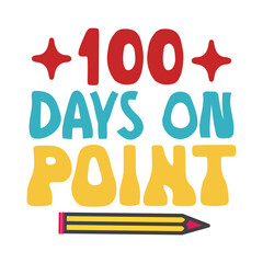 A set of S100 Days of of school svg t-shirt design bundle,100 Days of of school t shirt bundle.
