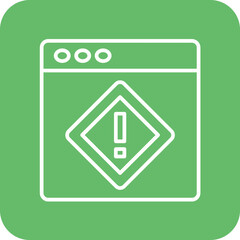 Web Warning Icon
