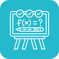 Solving Formula Icon