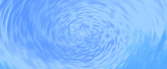 Portal effect. Wormhole of blue cyan violet colors. Circular spiral tunnel absorbs matter....