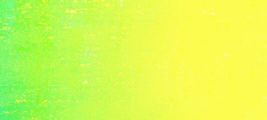 Green yellow gradietn panorama background. Gentle classic texture Usable for social media, story, banner, Ads, poster, celebration, event, template and online web ads