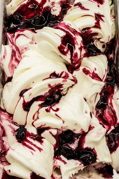 helado de amarena