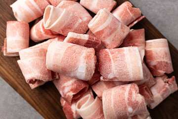 Frozen Thinly Sliced ​​Pork Belly