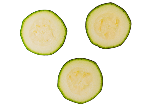 zucchini slices