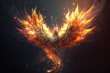 Timeless Illumination in a Burst of Phoenix Flame Generative AI