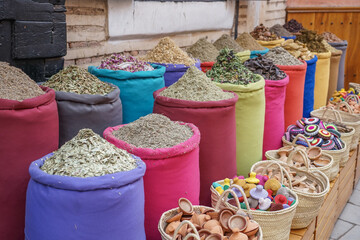 spezie nella medina di marrakech