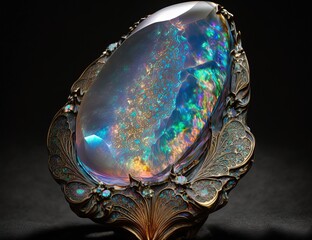 Rich Legacy - An Interpreted Opal Masterpiece Generative AI