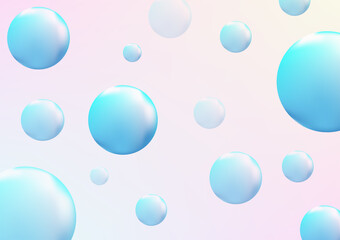 bubble in the sweet pink sky