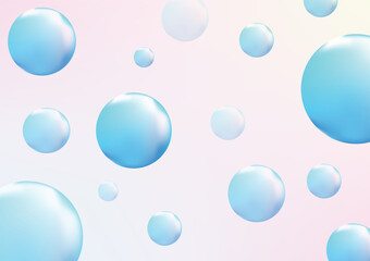 bubble in the sweet pink sky