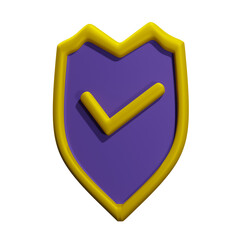 security 3d icon