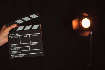 Naklejka premium film clapper board