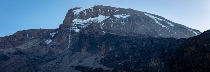 The Grandeur of Cascading Mountain Peak