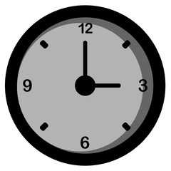 Wall clock illustration