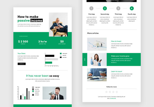 Newsletter on How to Make Passive Income