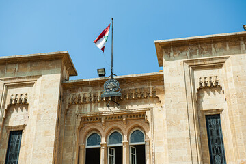 Fototapeta na wymiar Parlamentsgebäude in Beirut, Libanon