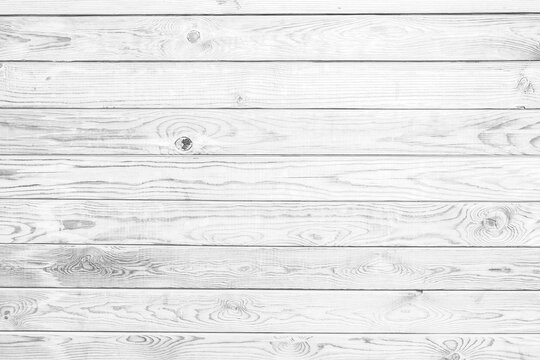 Textured white wood planks