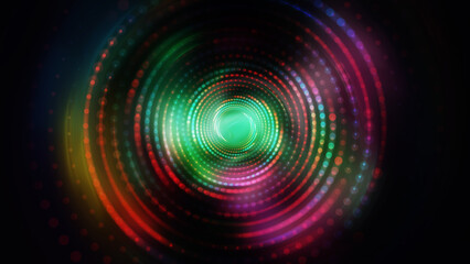 Obraz premium Abstract background with circles