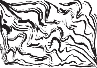 Grunge Ink Dry Brush Abstract Texture